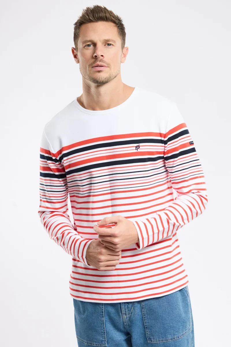 Minimalist Marinière homme – Fountaine Pajot x Armor-lux Certified