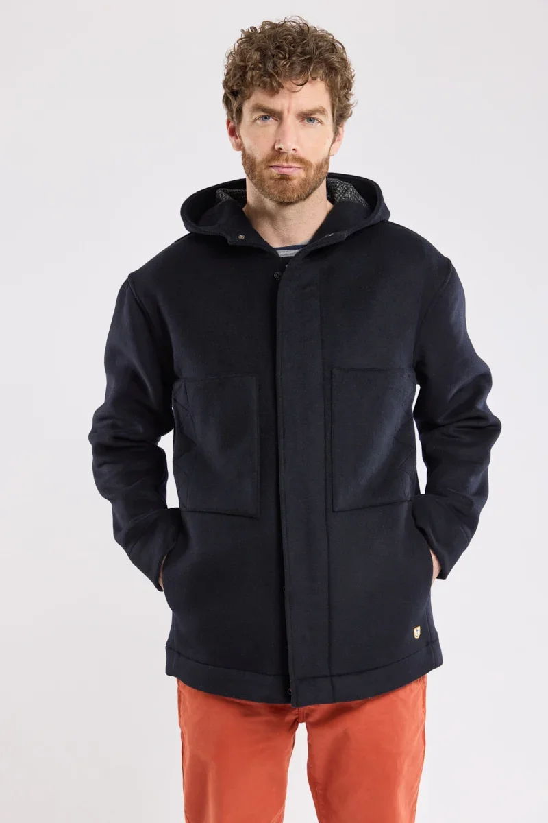 Quality Kabig à capuche Heritage – laine Fine