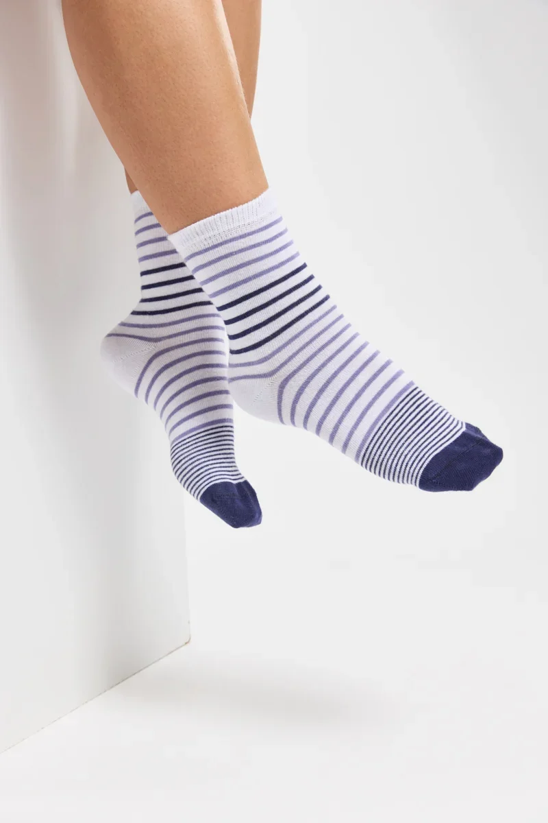 Authentic Chaussettes rayées – 35 au 42 Safe