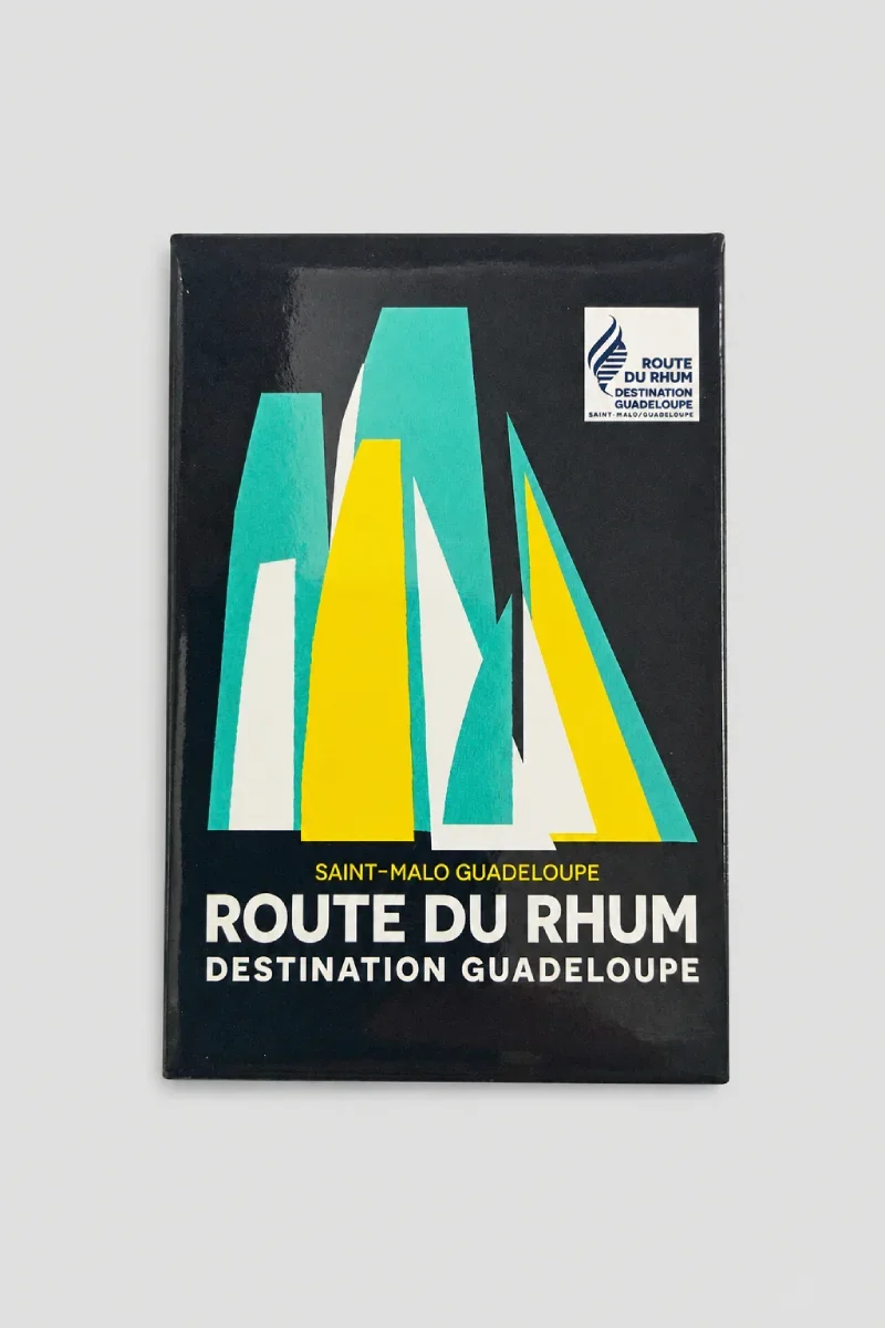 Expertly Made Magnet Route du Rhum – Destination Guadeloupe Durable