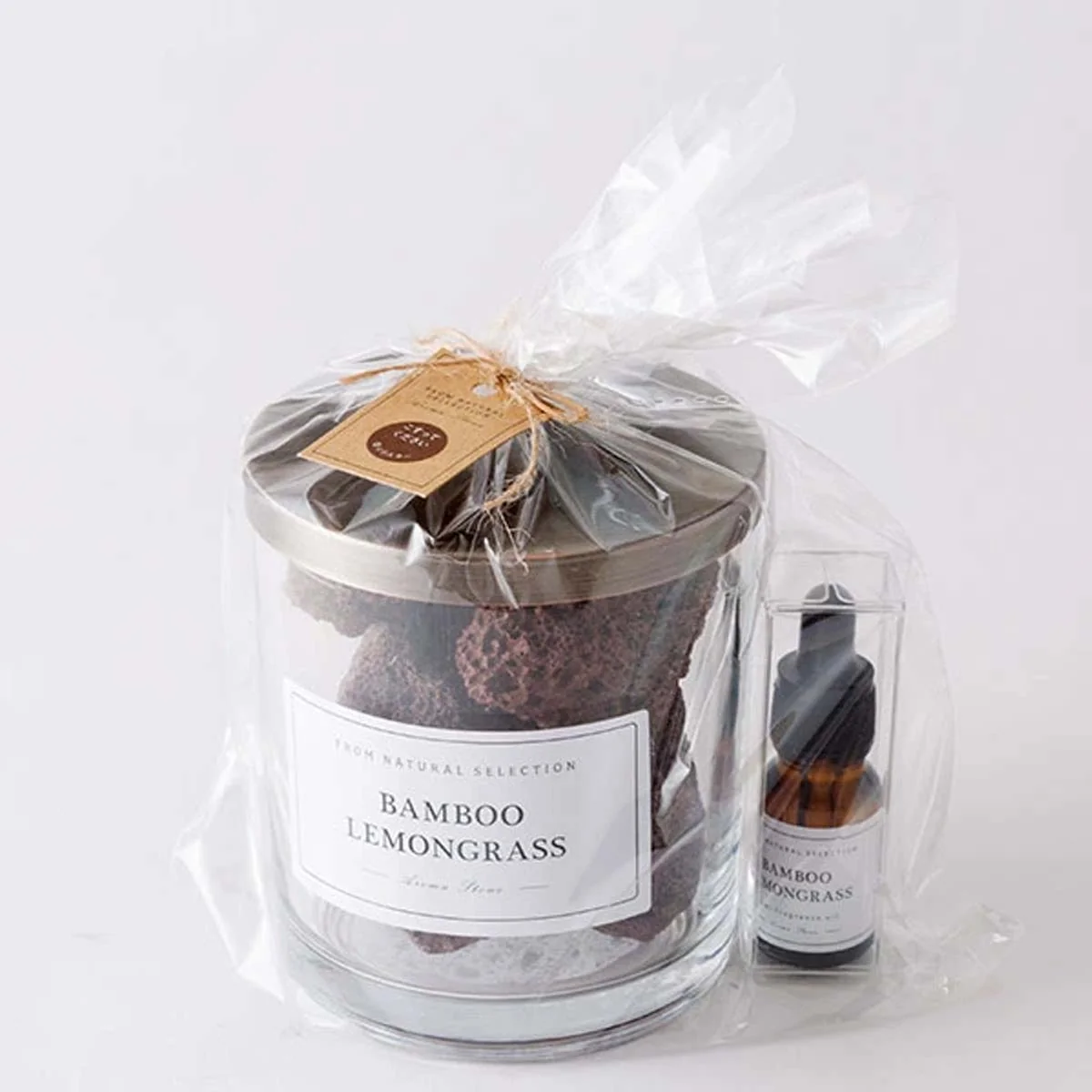Casual LAVA STONE DIFFUSER BR BAMBOO LEMONGRASS Top-Quality