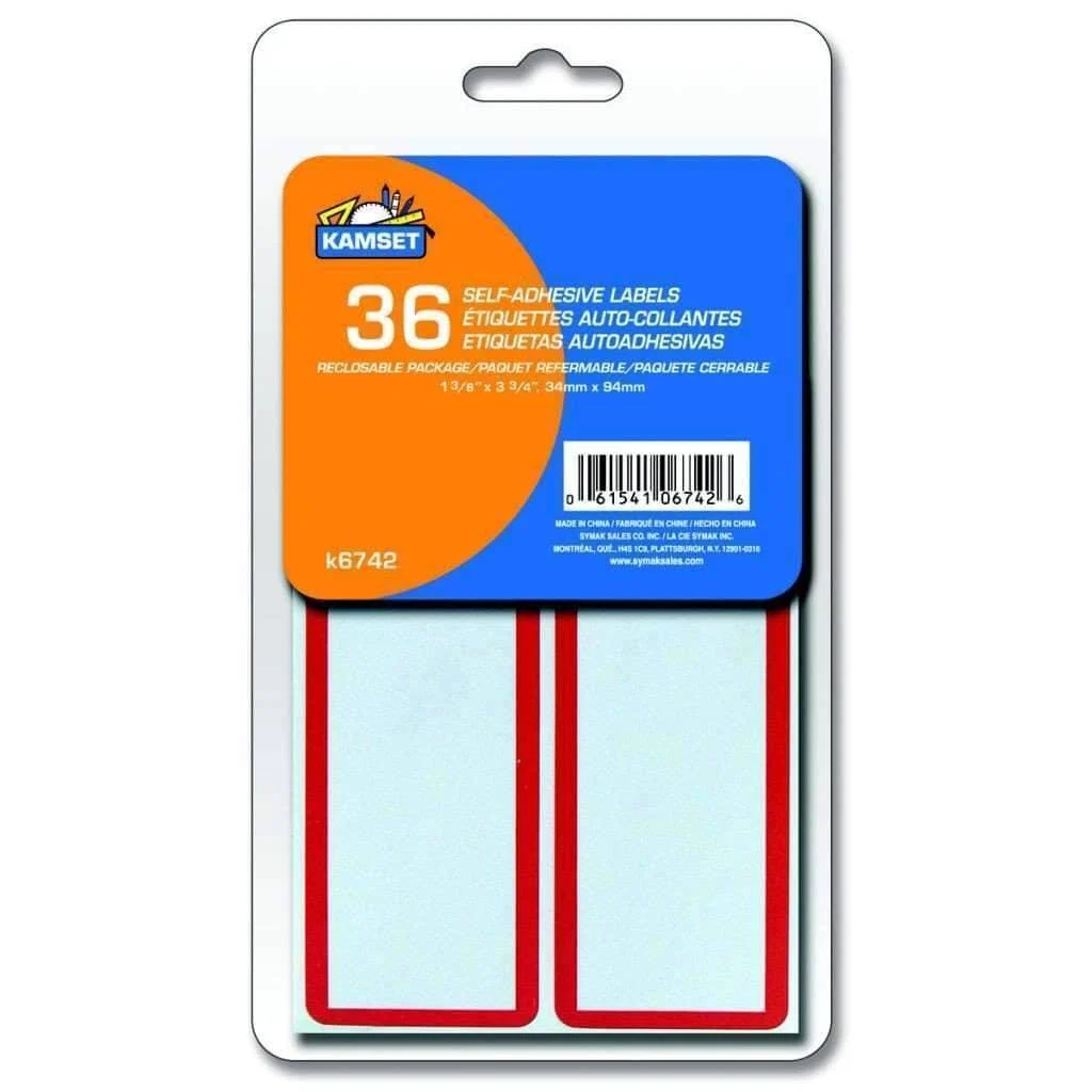User-Friendly 36 Self-adhesive Labels High-Quality