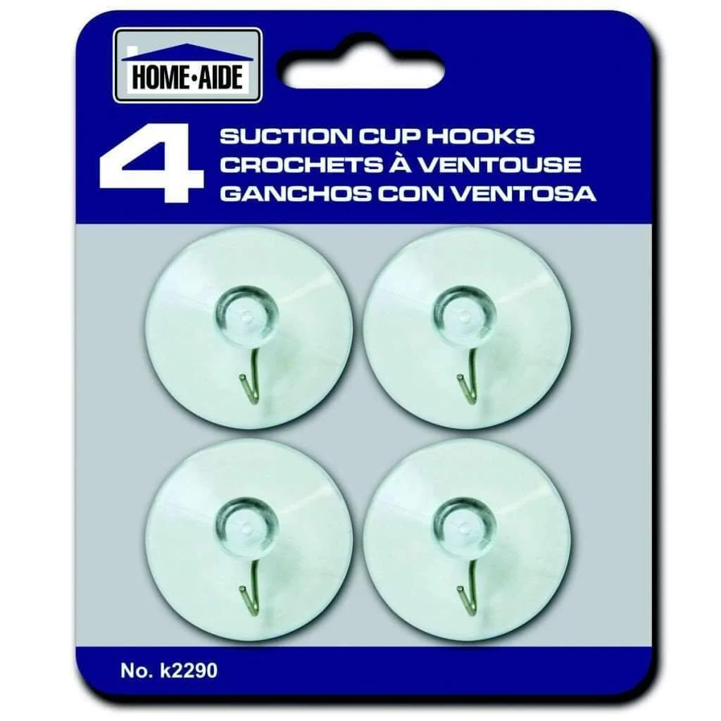 High-Performance Suction Cup Hooks 4 Convenient