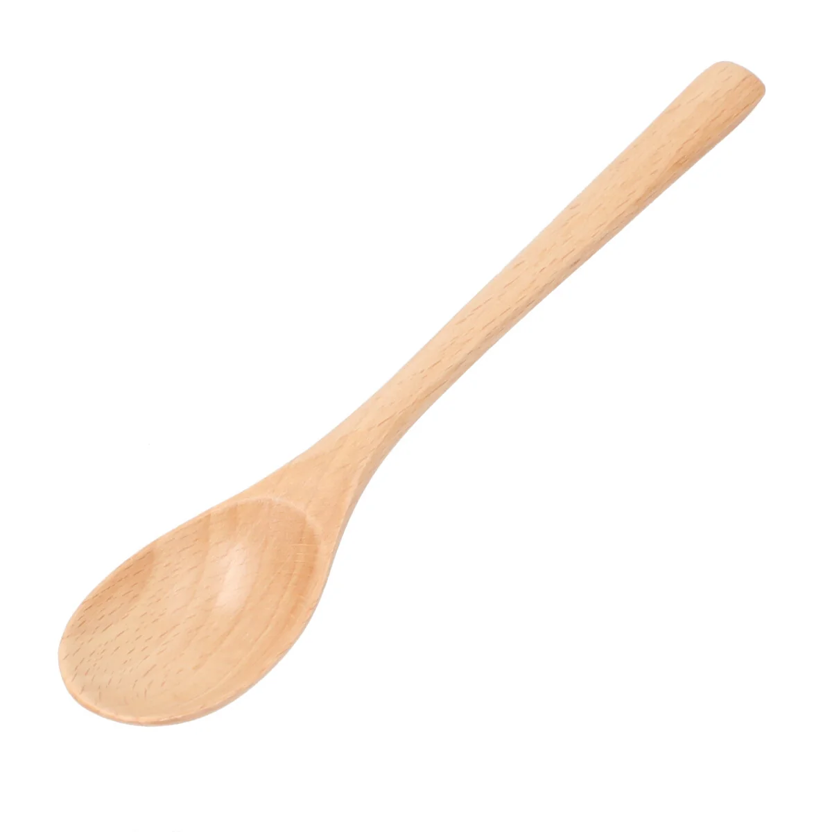 Relaxed WOODEN DESSERT SPOON Natural