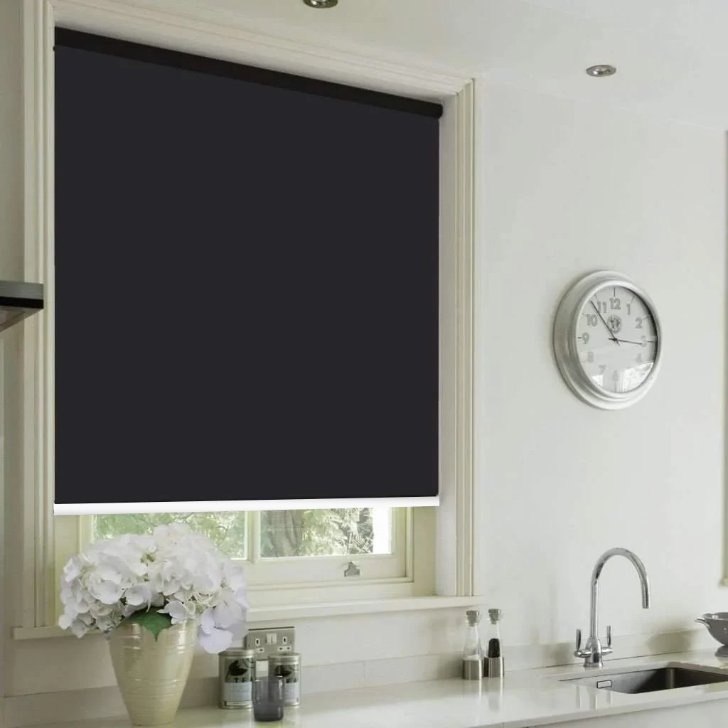 Exclusive Blackout Roller Shades Black Official