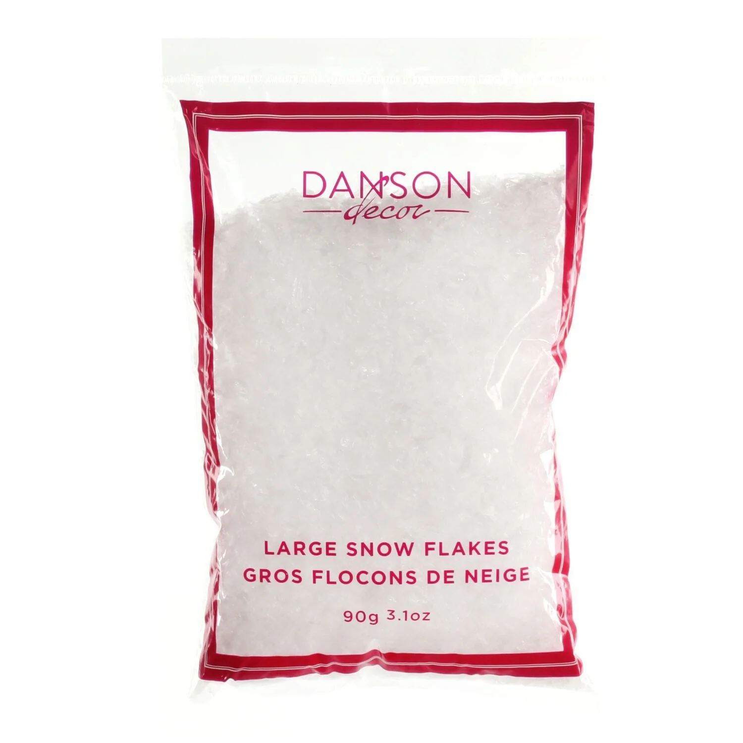 Official 90G Bag Artificial Snow Large Flakes Elite
