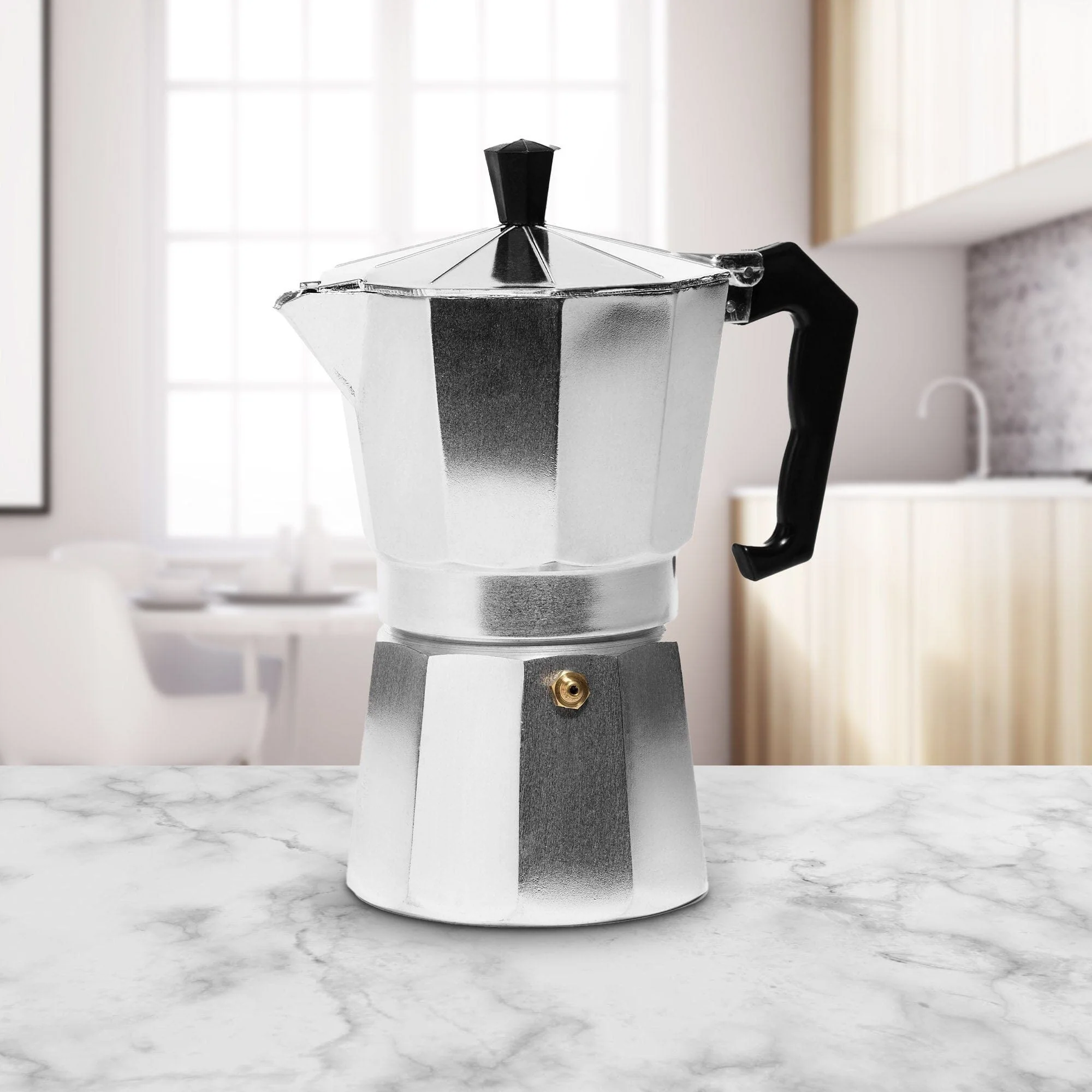 Trusted 6 Cup Italian Coffee Maker Modern