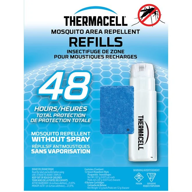 Casual Thermacell Mosquito Repellent Refills – 48 hours Next-Generation