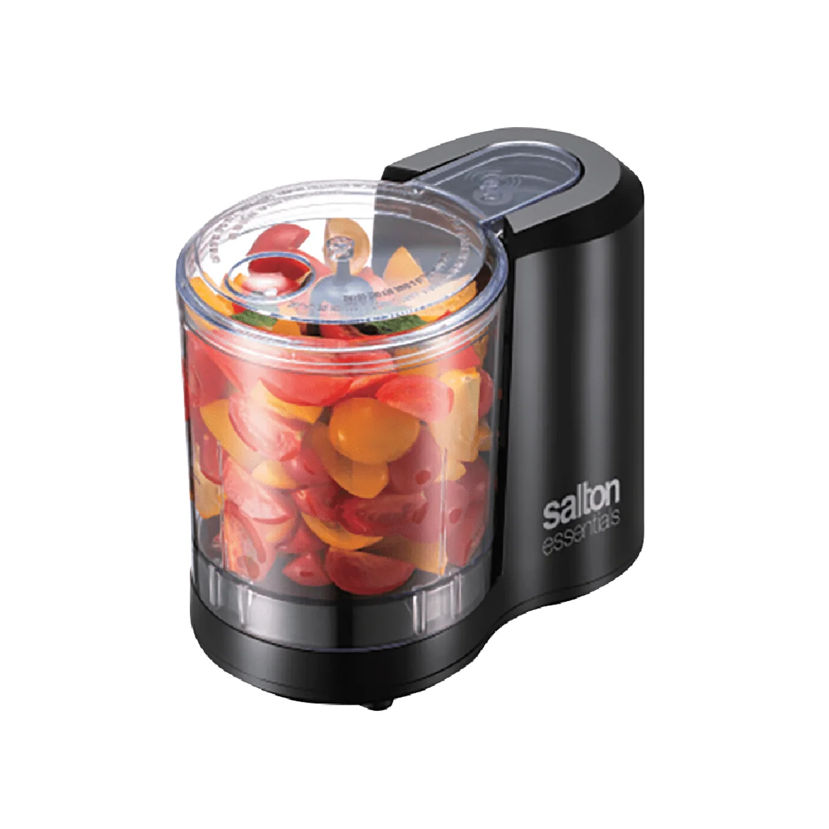 Sophisticated SALTON- 3 Cup Chopper Black Enhanced