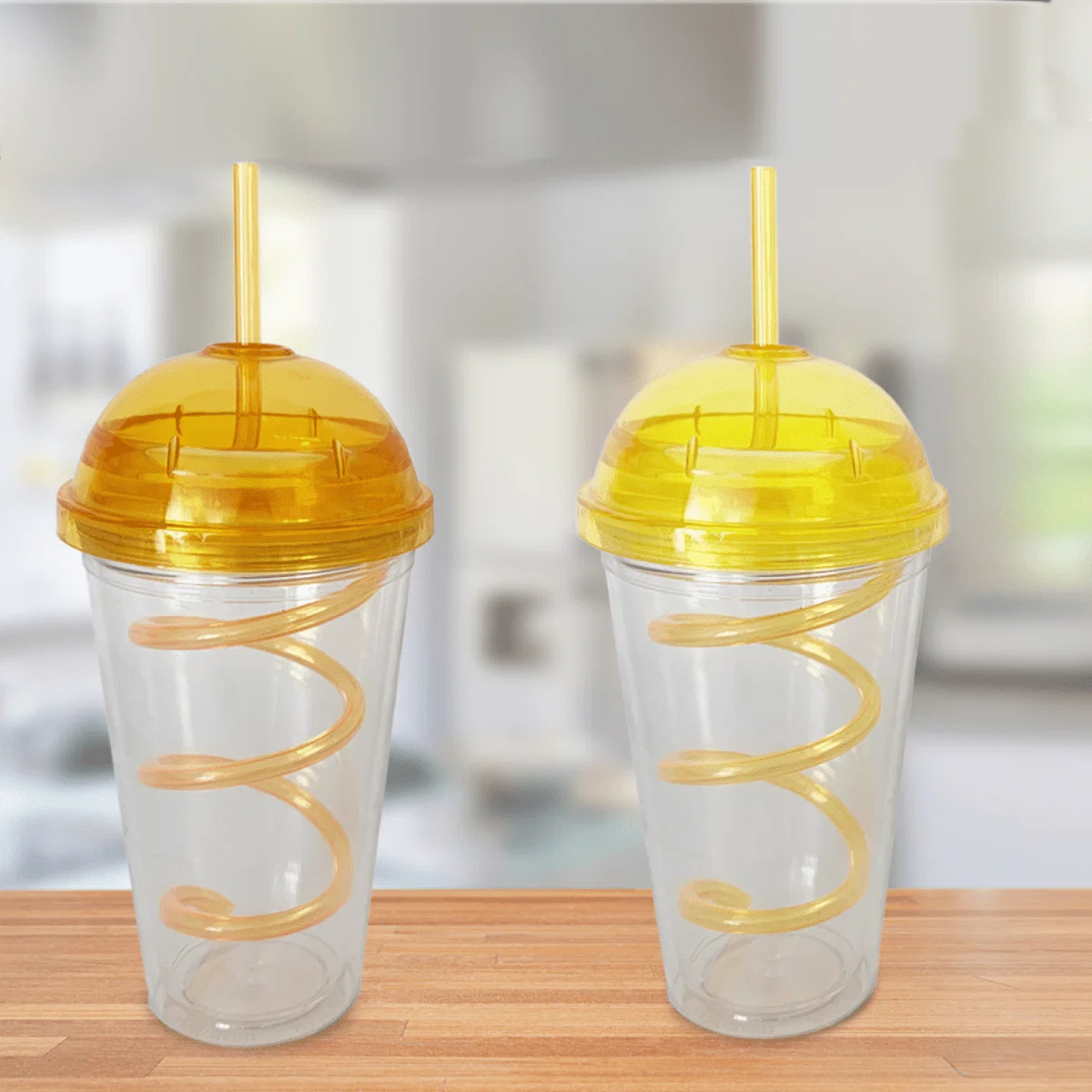 Versatile 16 Oz Double Wall W swirl Straw Trusted