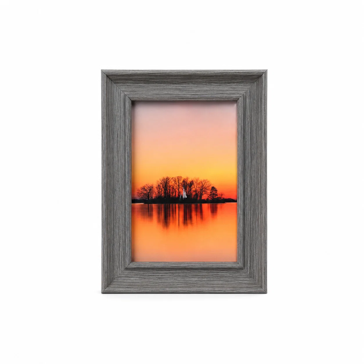 Elegant Photo Frame Vintage Wood Look Premium