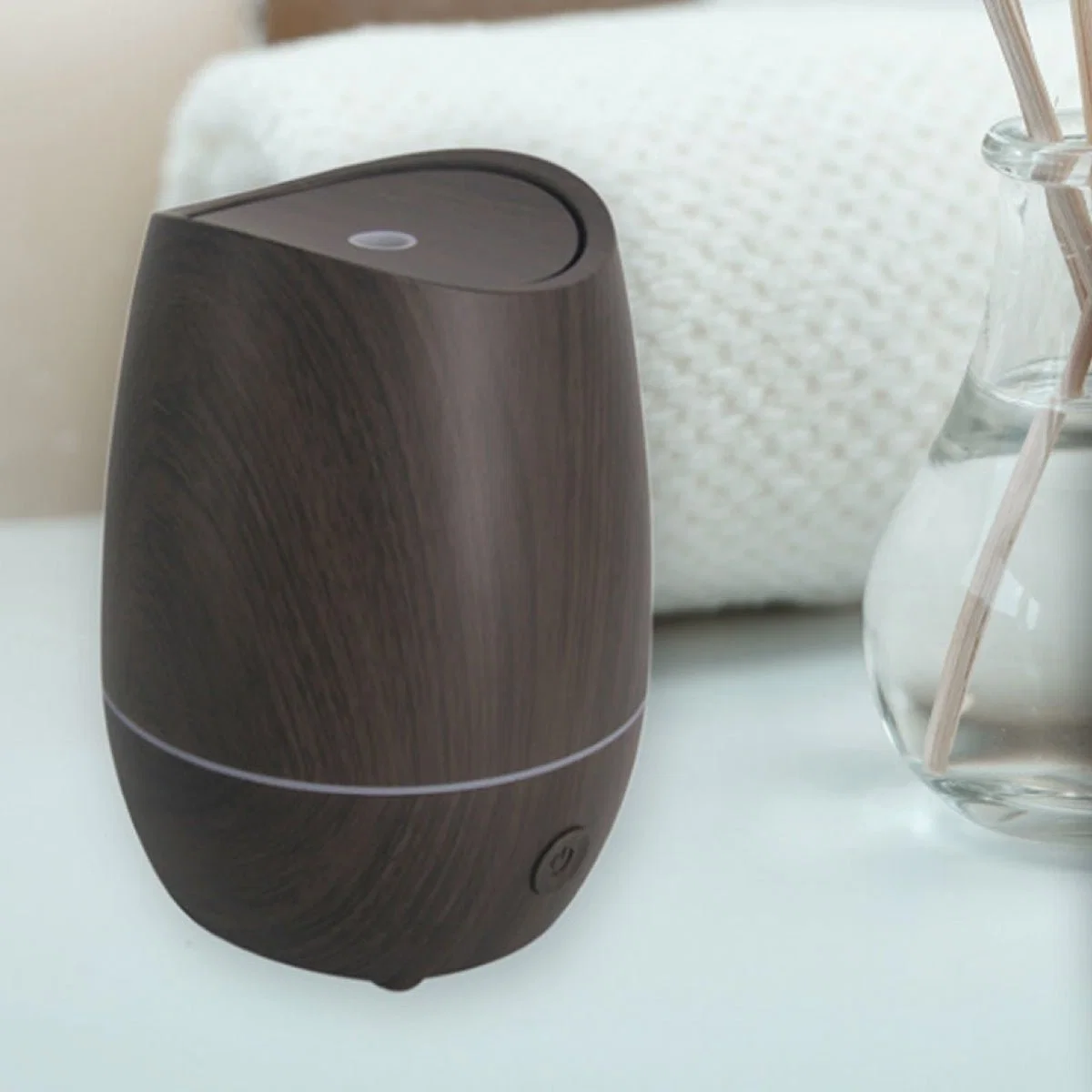 Certified Diffuseur DEL aspect de bois foncé 350 ml Prestigious