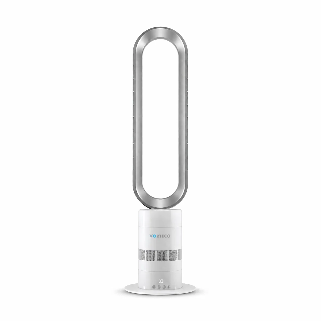Recyclable Vorteco Bladeless Tower Fan with LED Control Versatile