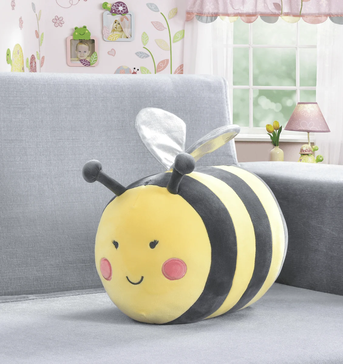Exclusive Kids Plush Cushion Bumble Bee Comfortable