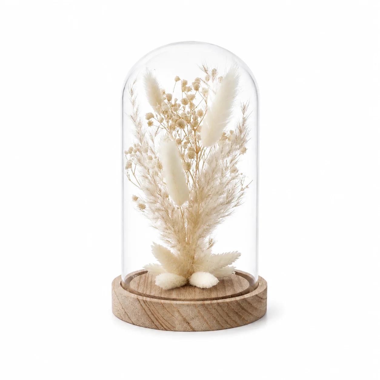 Exceptional Lauren Taylor – Meadow Glass Bush in LED Dome Flexible