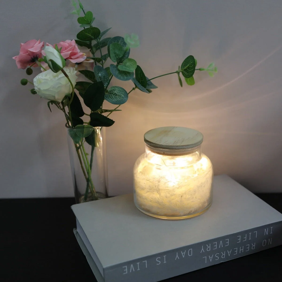 Carefully Designed Lauren Taylor – Meadow Grass in LED Jar Responsible