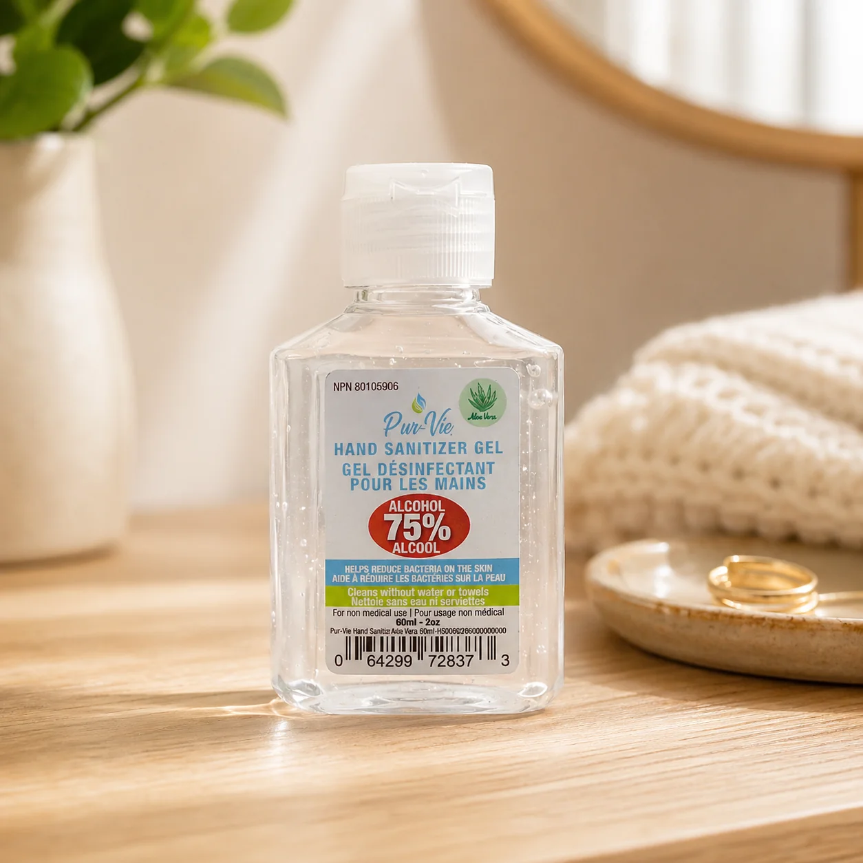 Efficient Pur Vie Lavendar 60Ml Hand Sanitizer Carefully Designed