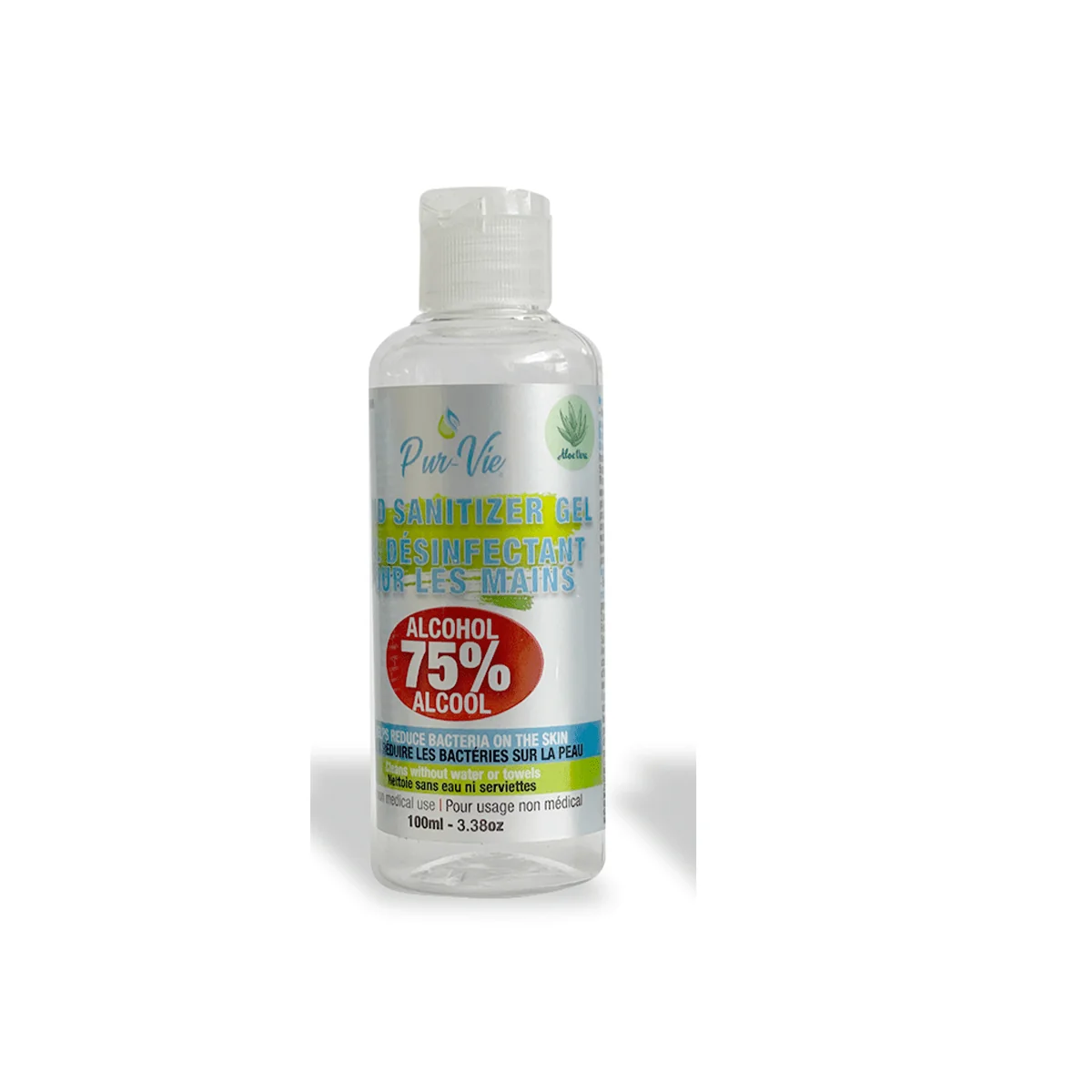 Durable Pur Vie Aloe Vera 100Ml Hand Sanitizer Trusted