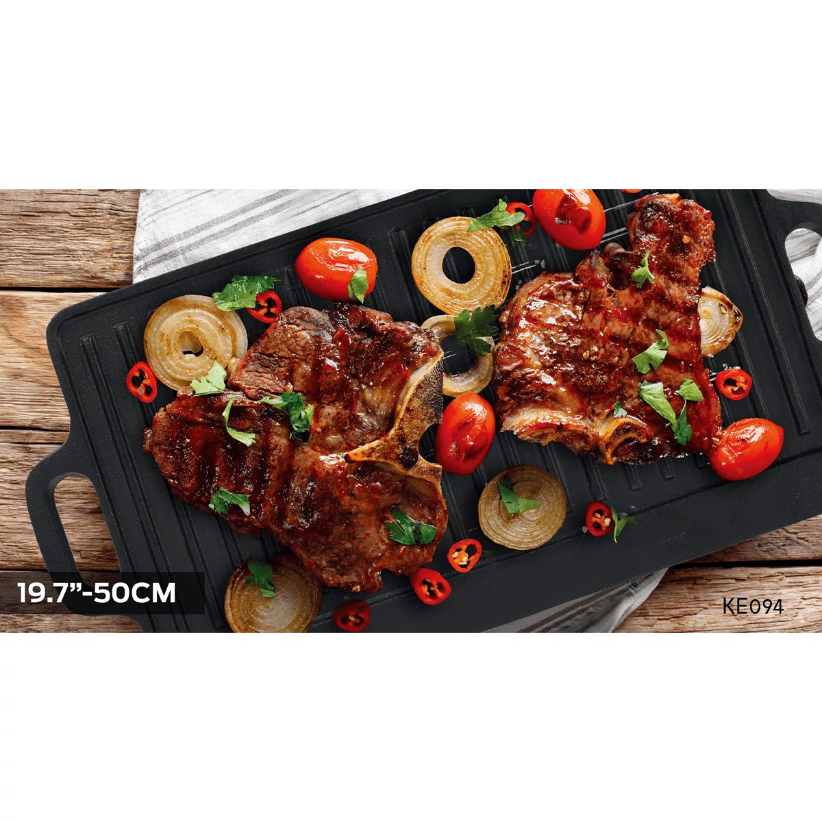 Traditional Massimo – Cast-iron Grill 19.7 Enhanced