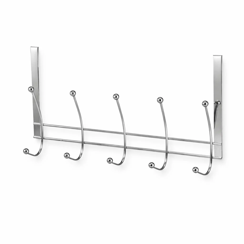 Easy-to-Use Over The Door Hangers – Chrome Official