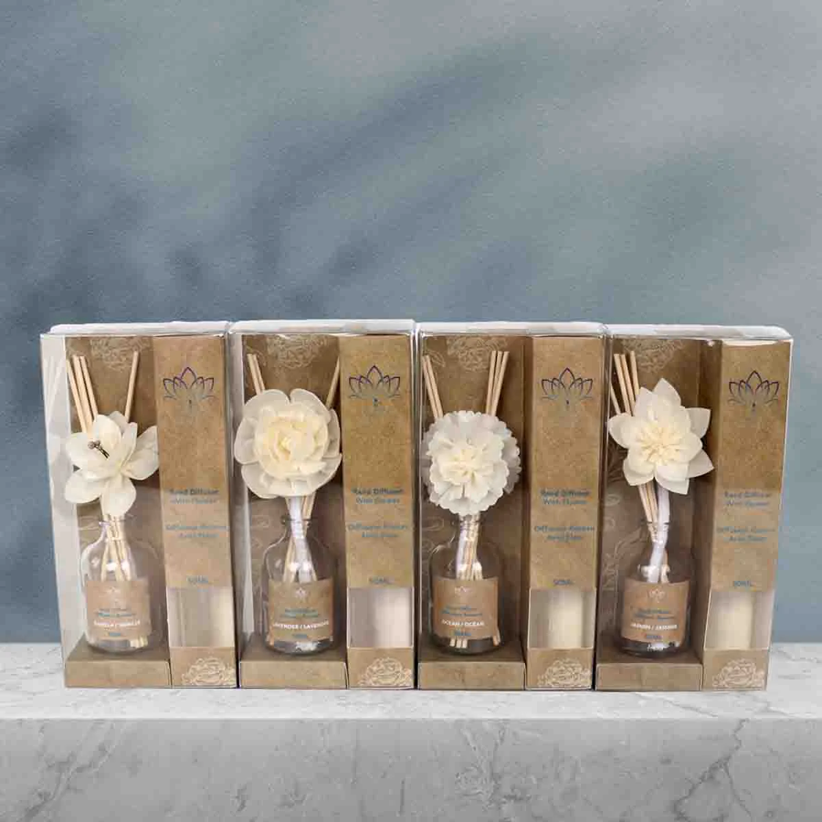Certified Le Spa – Diffuser With Flower 50ml Contemporary