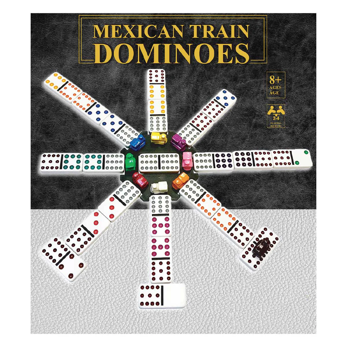 Enhanced Dominoes Mexican Train Genuine