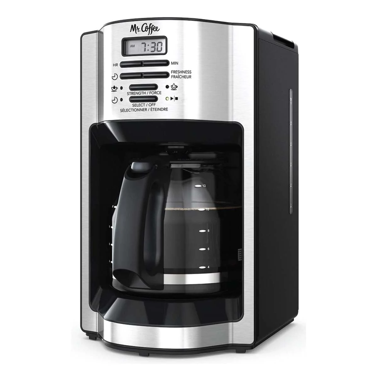 Official Mr.Coffee Oster 12 Cup Programmable Coffee Maker S.S Refined