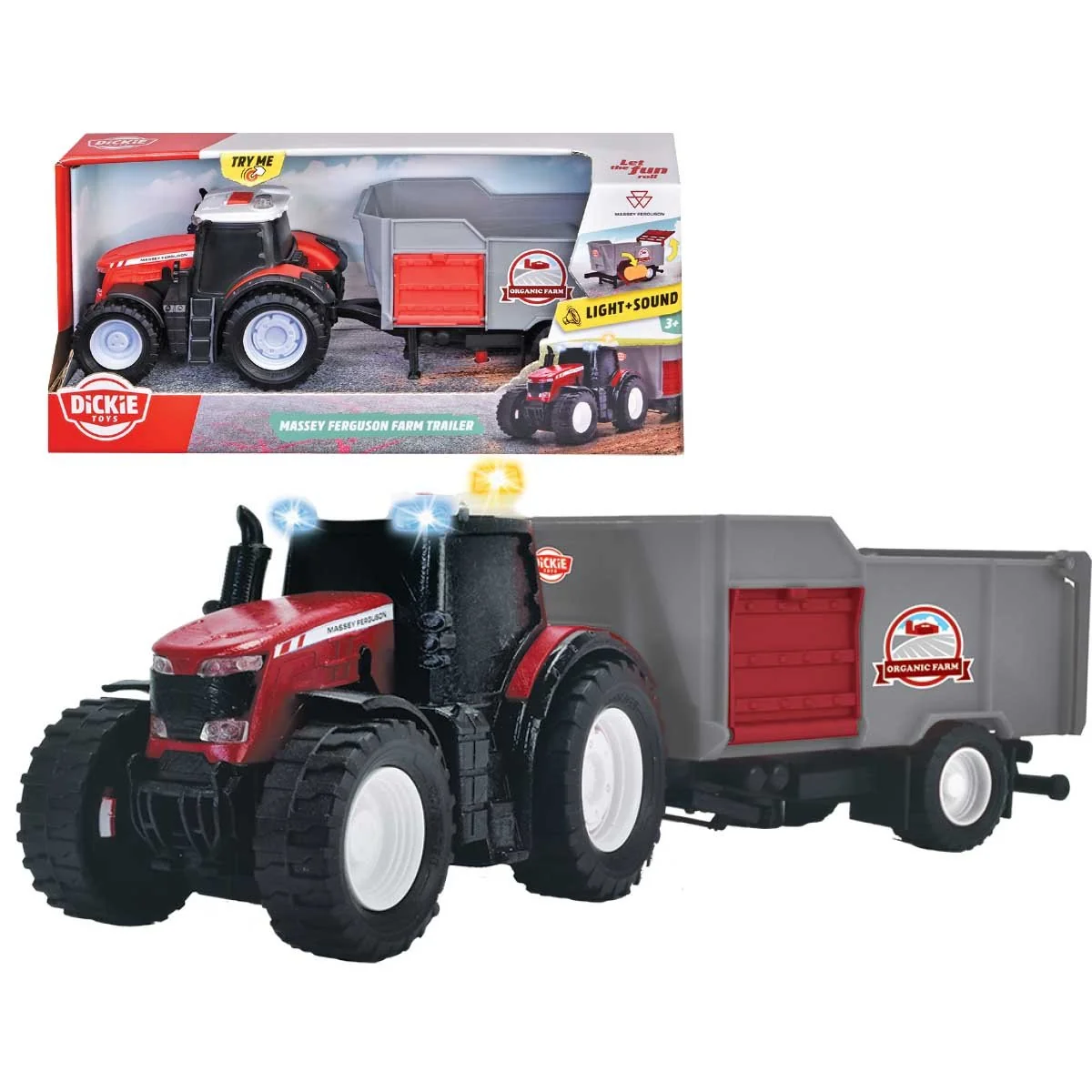 Soft Massey Ferguson Farm Trailer Fine