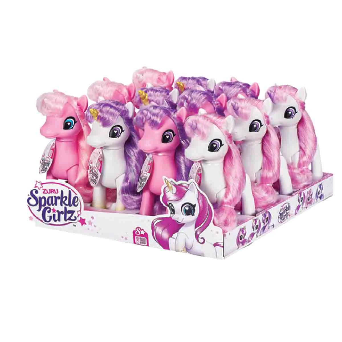 Long-Lasting Sparkle Girlz Unicorns Ponies Organic