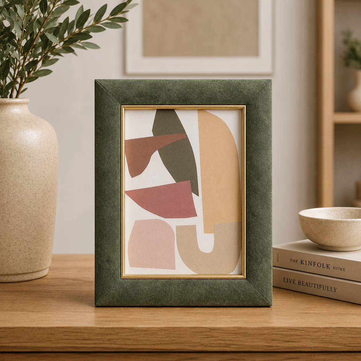 Eco-Friendly Lauren Taylor – Velvet-wood Photo Frame 5X7 Lightweight