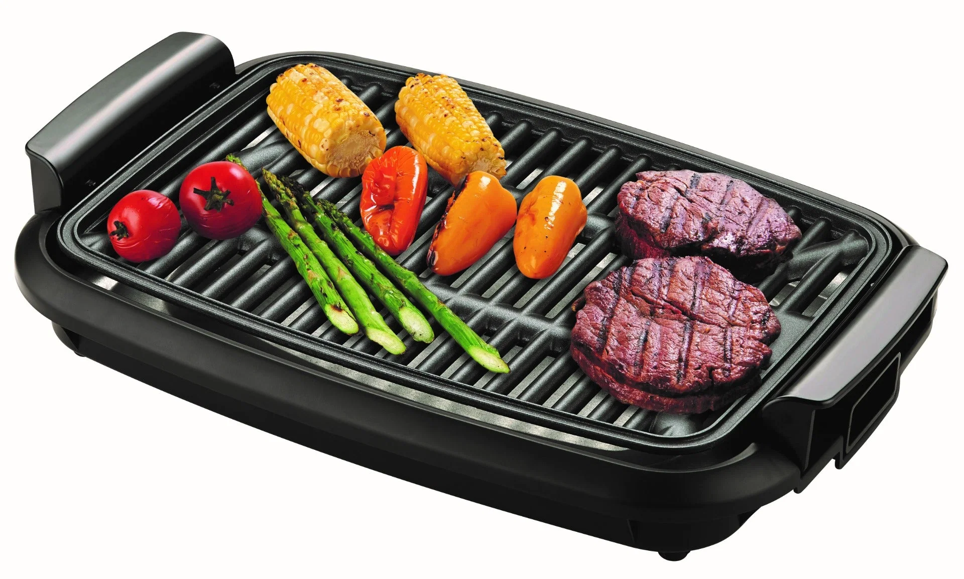 Enhanced Indoor Grill Smokeless Non-stick 10.5x15in Casual