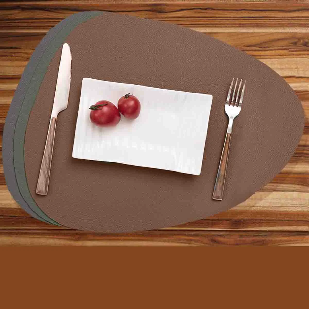 Excellent Lauren Taylor – Faux Leather Placemat Responsible