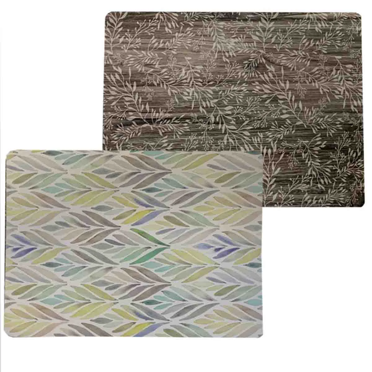 Casual Lauren Taylor – Cork Placemat Floral Design Flexible