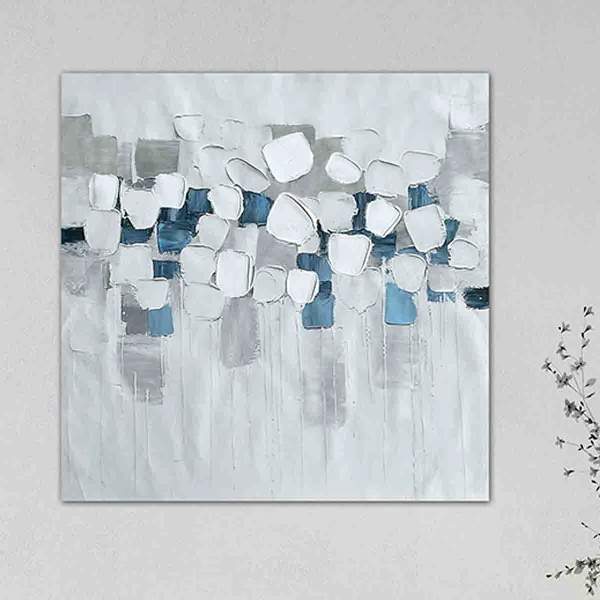 Superior Lauren Taylor-Canvas abstract 80x80x2.8cm Durable