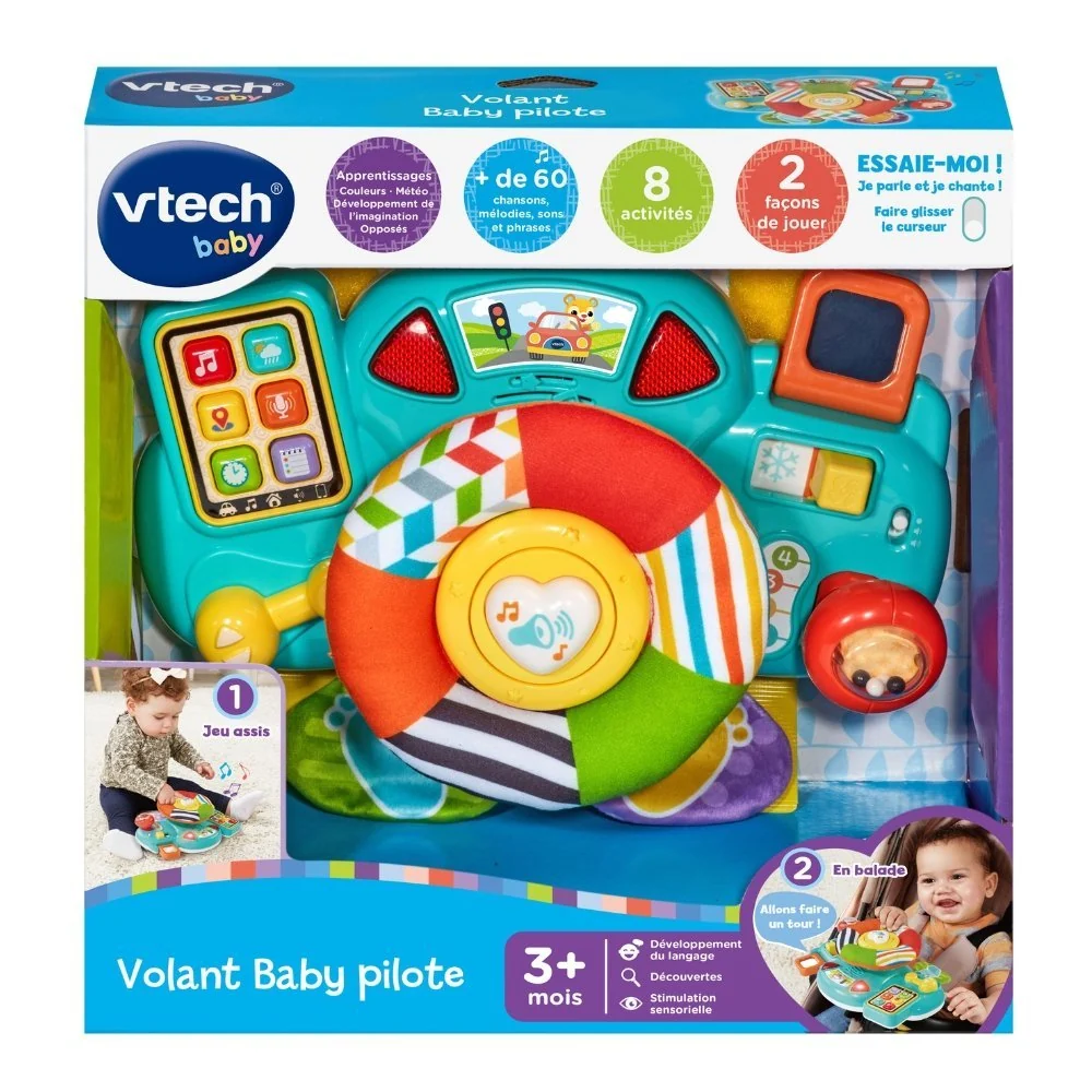 Selected VTech Baby Bopping Cruising Baby Driver FRENCH Specialty