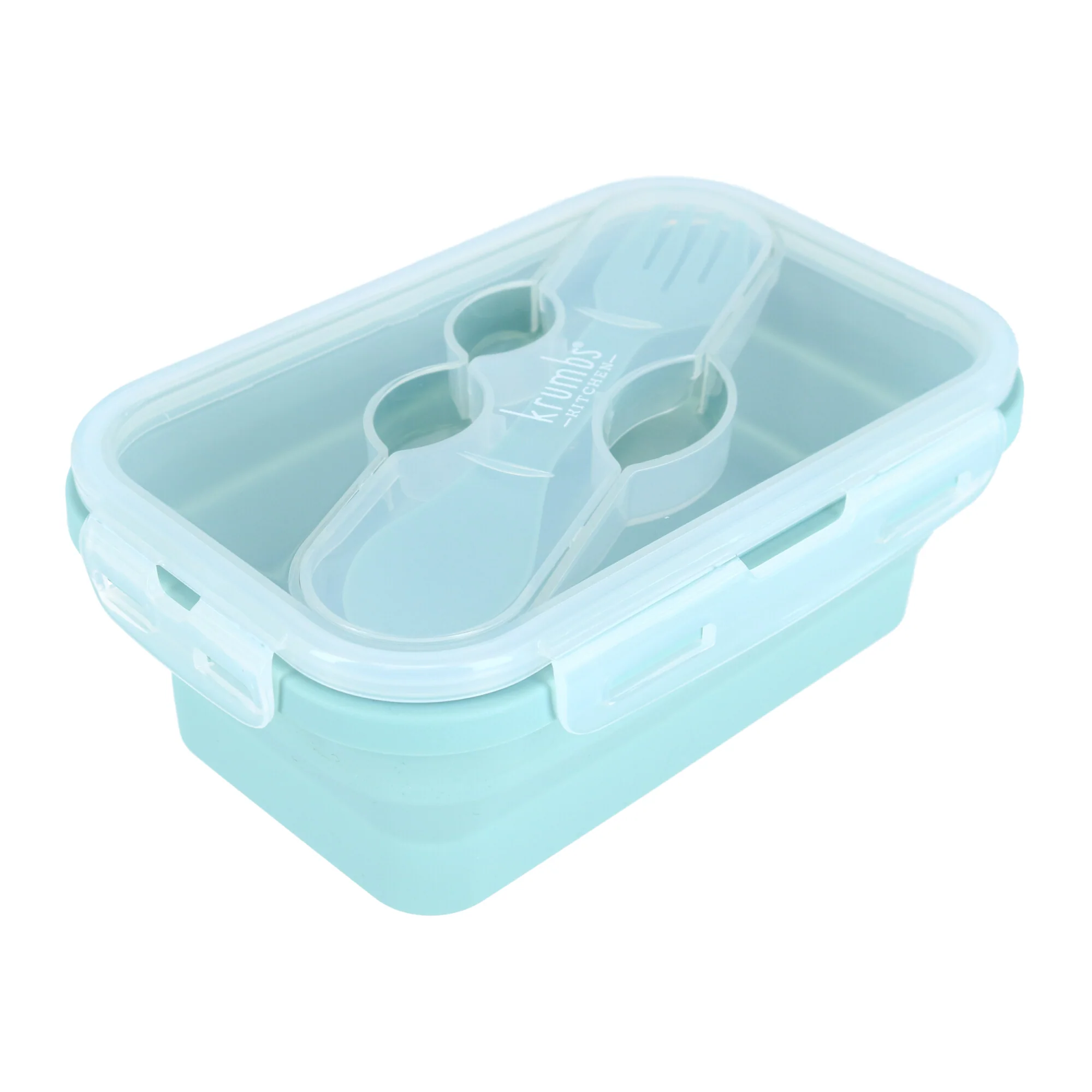 Smart SILICONE LUNCH CONTAINER MINT Recyclable