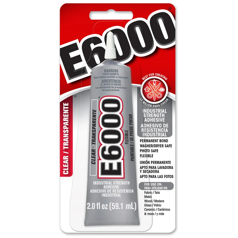Pure E6000 CLEAR ADHESIVE 2oz. Efficient