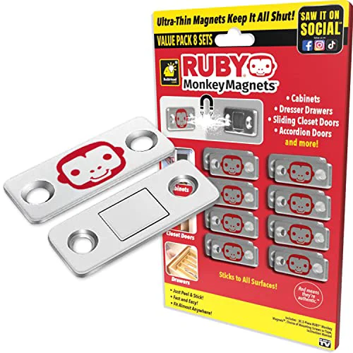 Stylish RUBY MONKEY MAGNETS Powerful