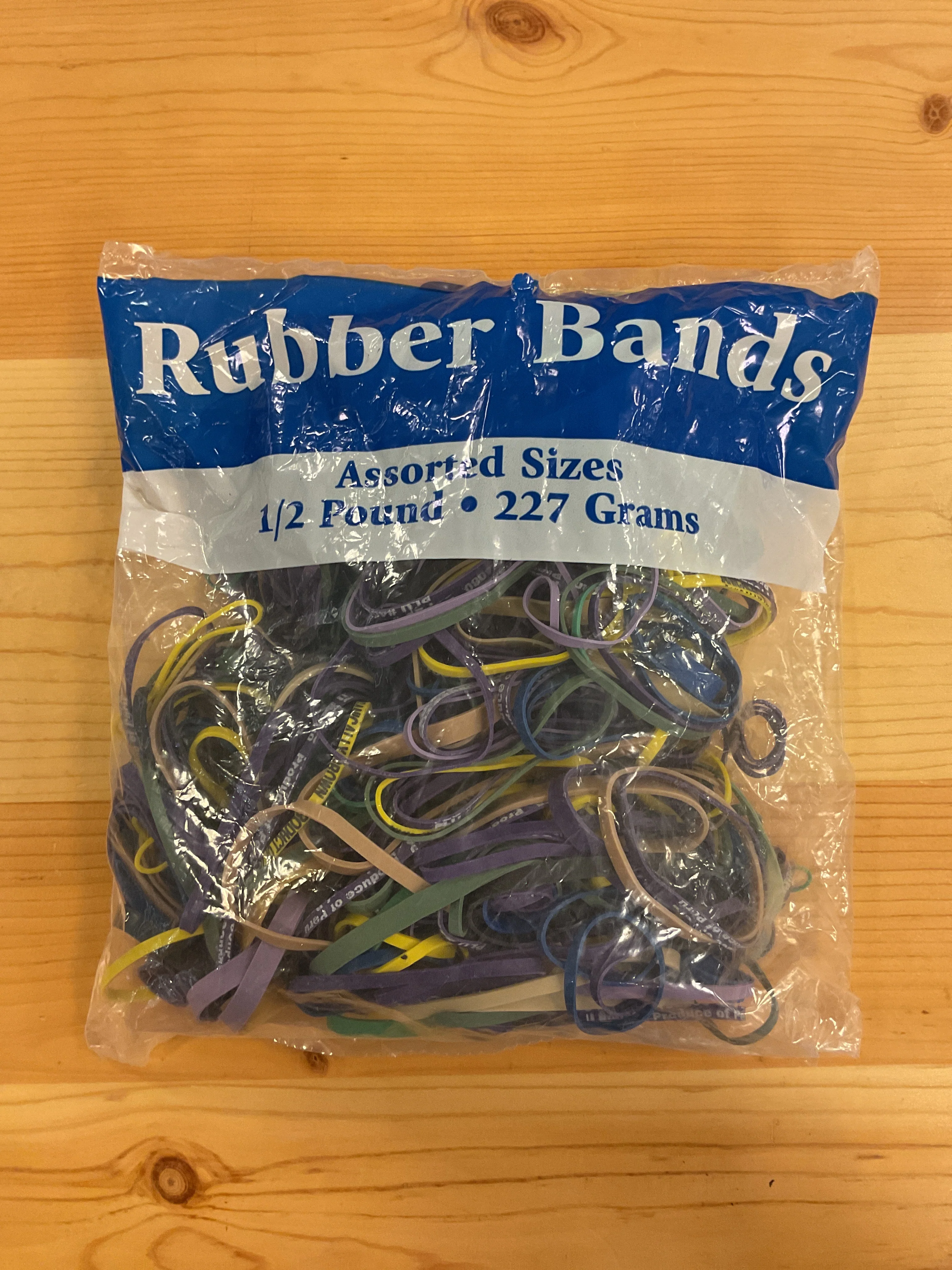 Soft RUBBER BANDS ASSTD 1 2 LB Reliable