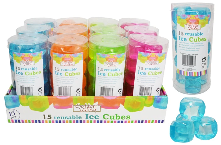 User-Friendly REUSEABLE ICE CUBES 15PK Optimized