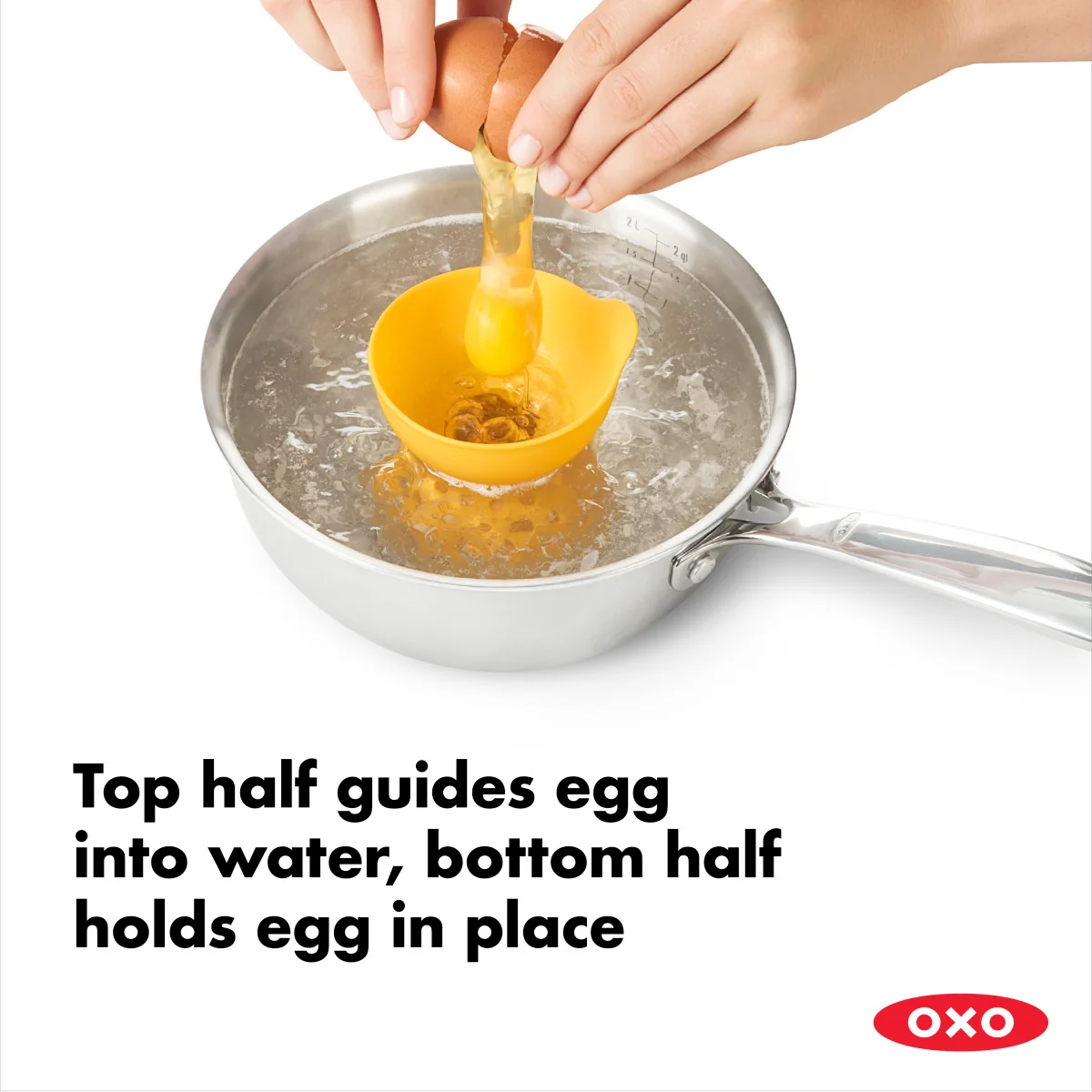 Sophisticated OXO GG EGG POACHER High-End