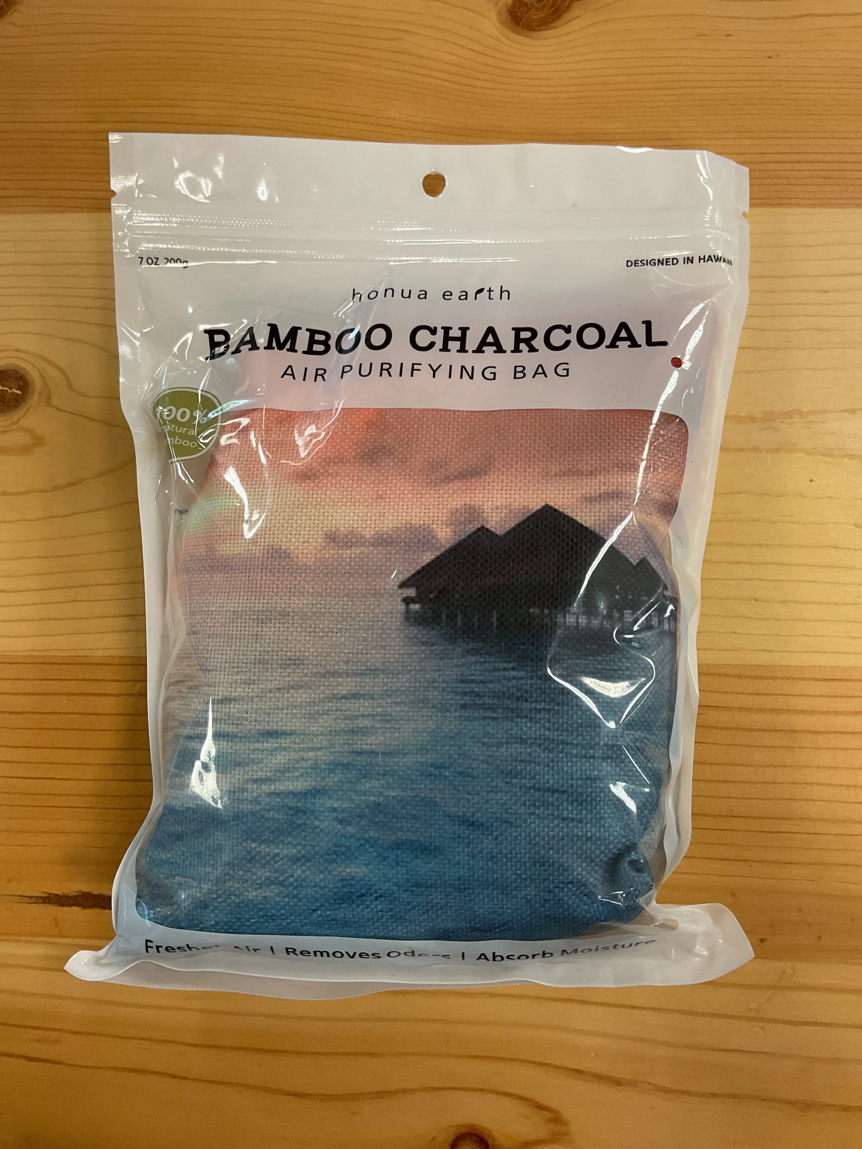 Solid BAMBOO CHARCOAL SUNSET BLUE Fashionable