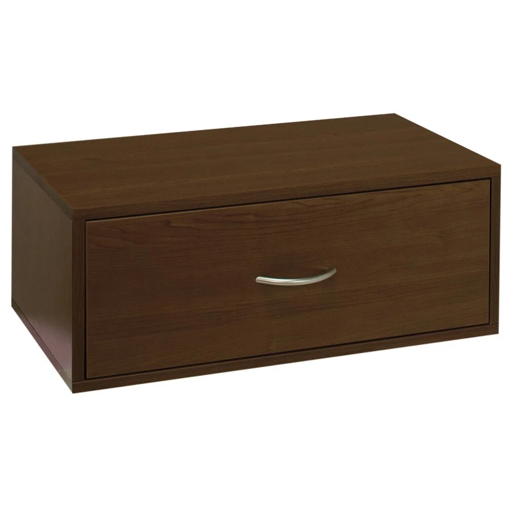 Dependable DBLHANG BIG OBOX 1 DRWR CHOCO Smart