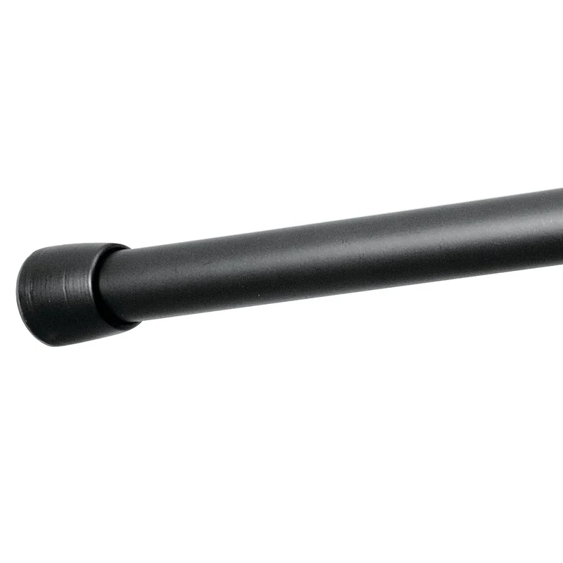 Recyclable TENSION ROD 42 quot BLACK Effective