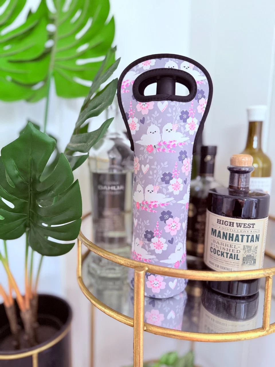 Soft EDEN WINE POUCH SAKURA SNOW FAIRIES High-Quality