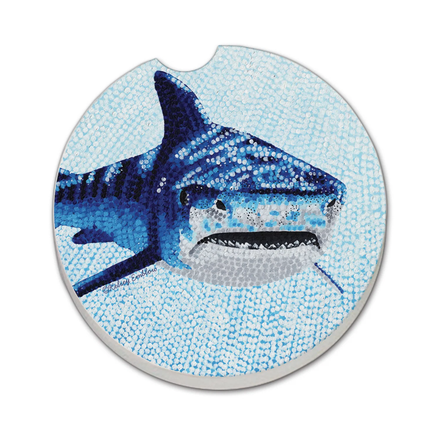 Casual CAR COASTER TIGER SHARK Refined