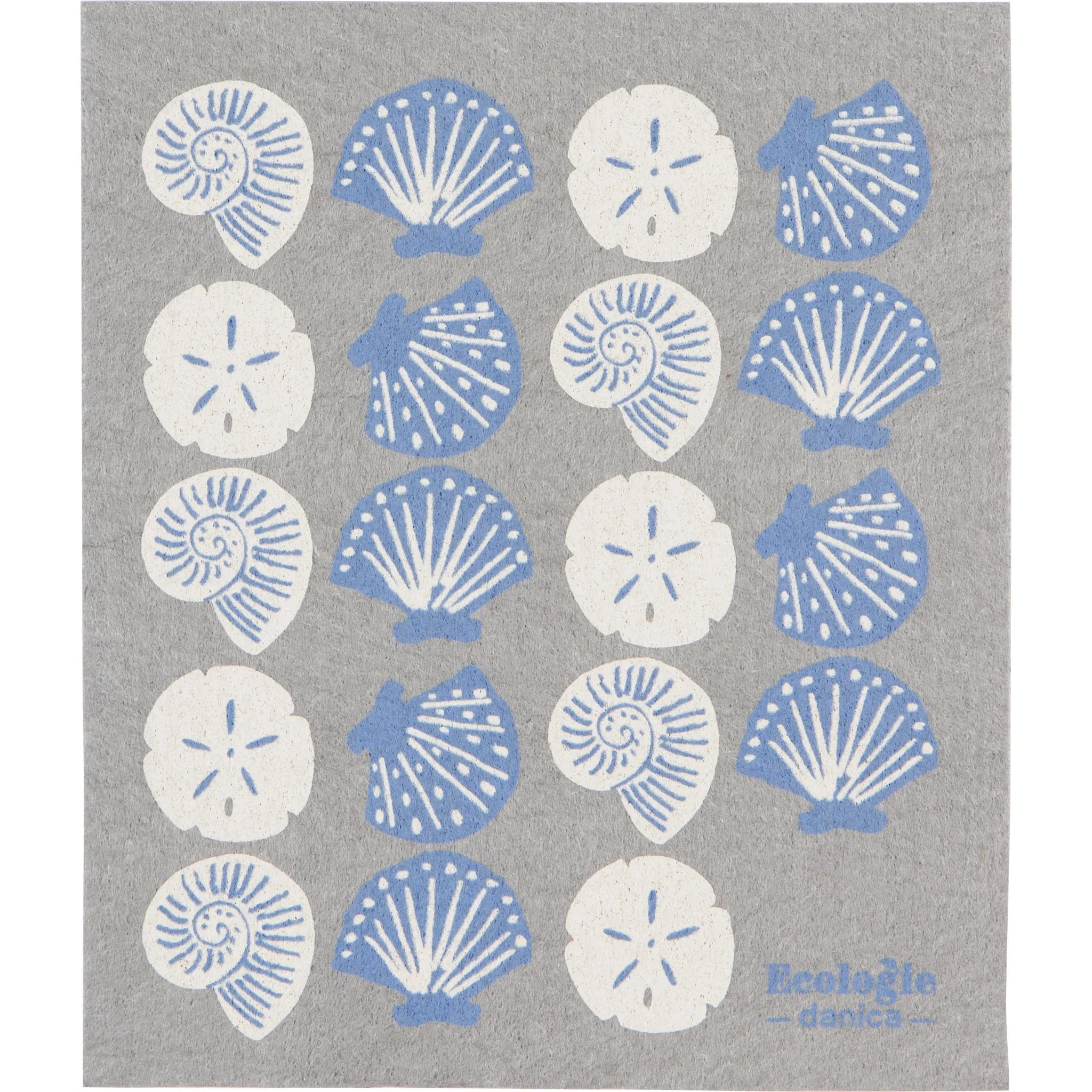 Reusable SWEDISH CLOTH SEASIDE SHELLS Unique