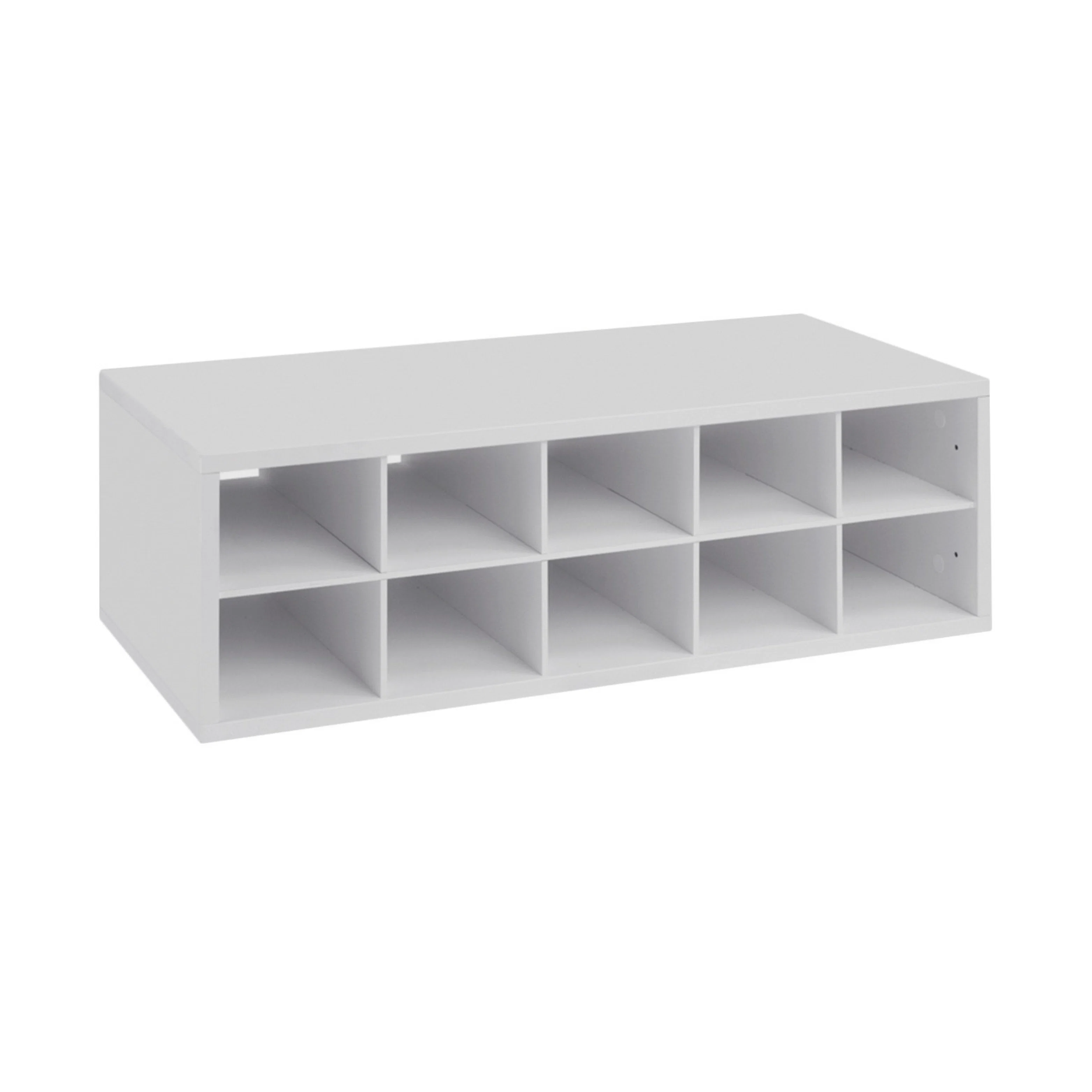 Lightweight domRail Big Double Hang O-Box Cubby Refined