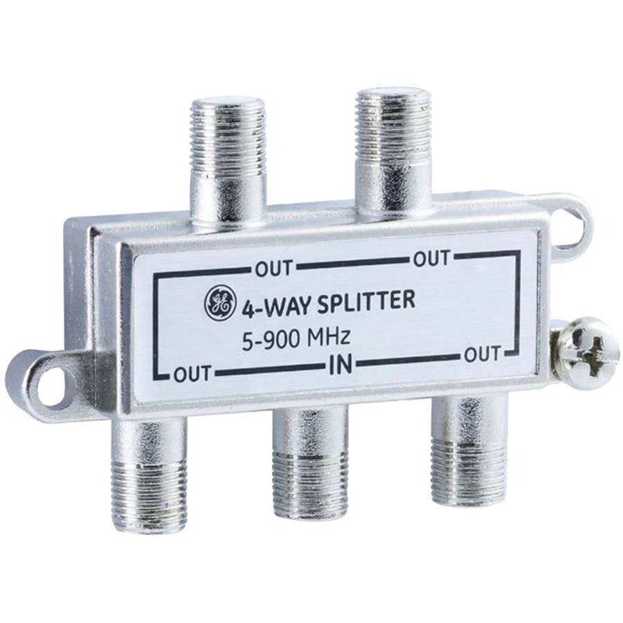 Quality GE 4-WAY SIGNAL SPLITTER Clean