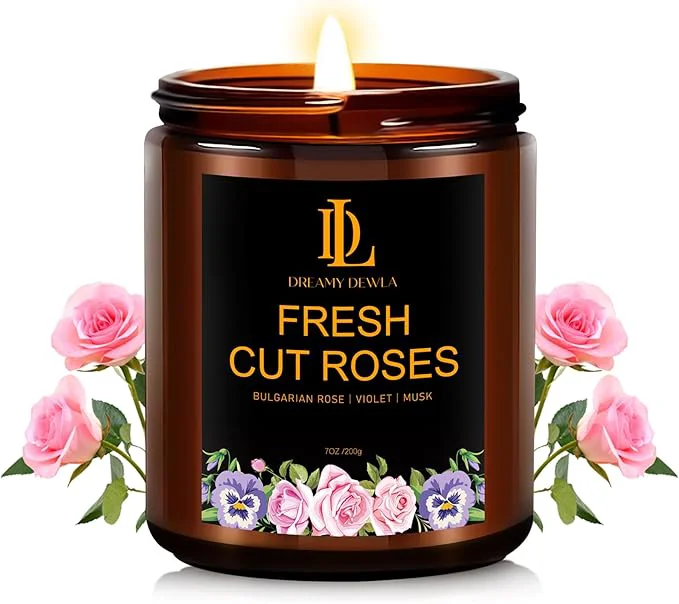 Consistent Fresh Cut Roses Candles Fresh Cut Roses Scented Candle Mother’s Day Candle World-Class